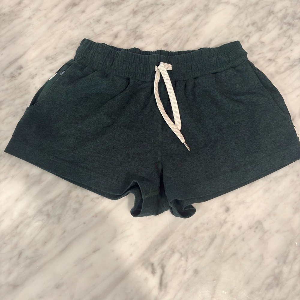 Vuori Green Athletic Shorts